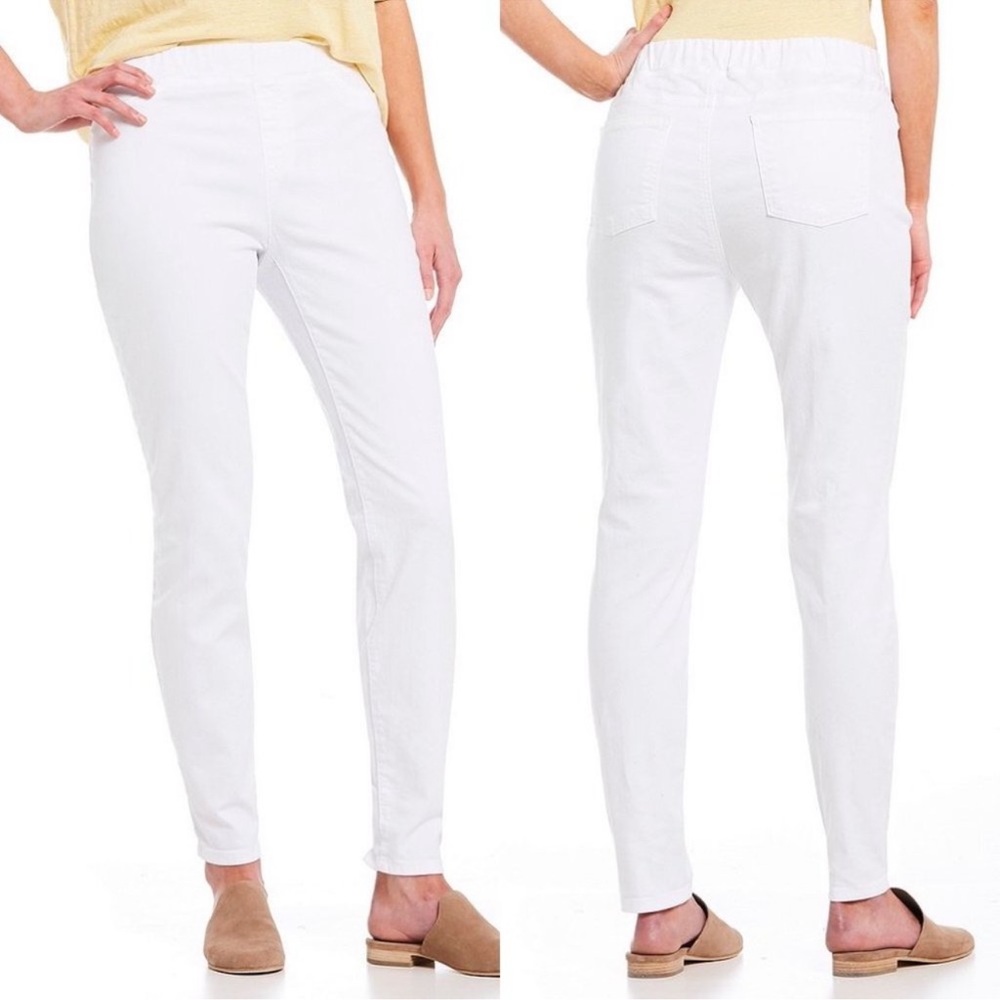 Eileen fisher elastic waist pull on / over jean legging OFFERS WILL BE DECLINED
